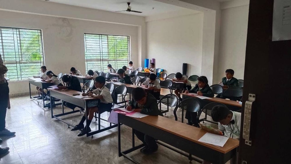 Students at Nagashree School